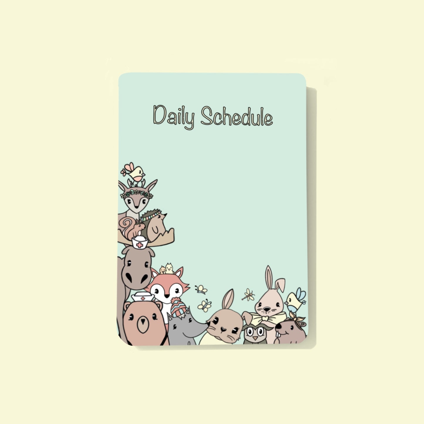 Daily Schedule